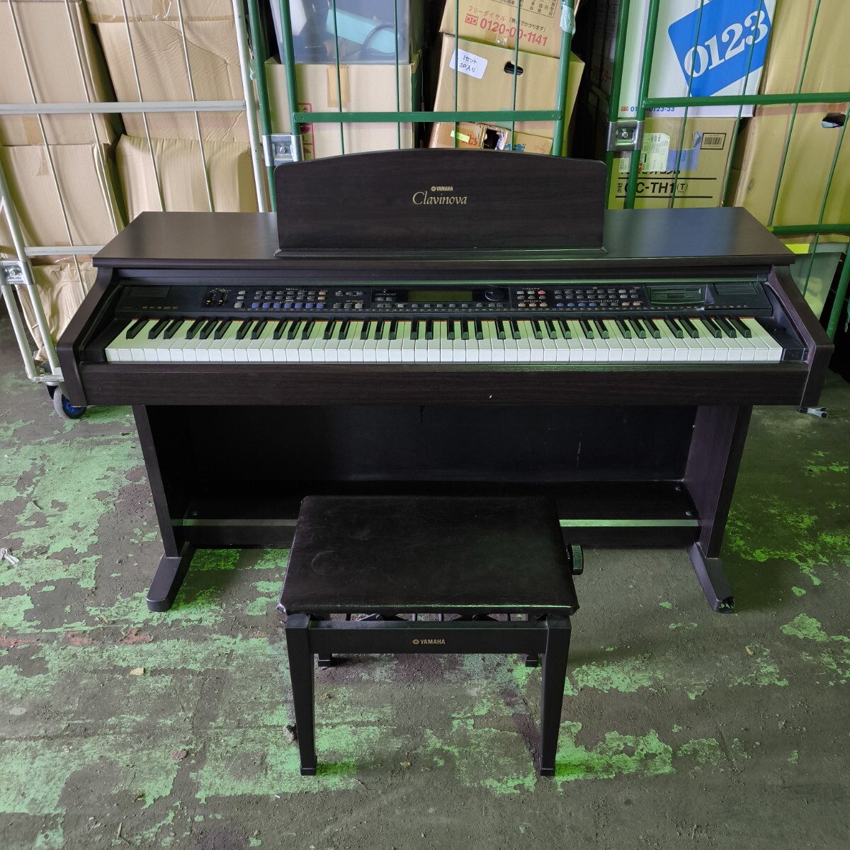 ヤマハ エレクトロニックピアノ P-70S 通電確認済 ジャンク品