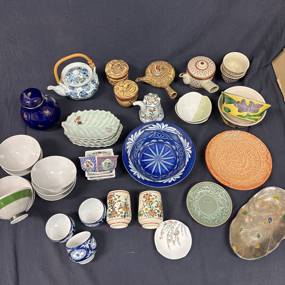 九谷焼　九谷美山 九谷焼 九谷美山 汲出碗 5個セット 共箱あり - メルカリ