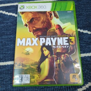 XBOX360ソフト マックスペイン3 マックス・ペイン3 MAX PAYNE 3