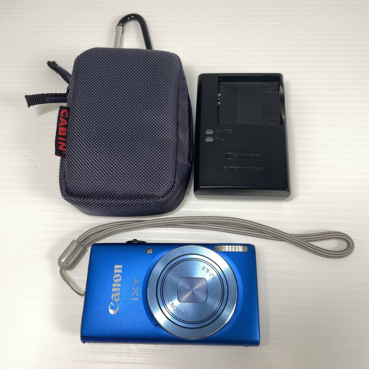 Canon キャノン IXY 90F デジカメ ブルー 動作確認済 美品 Canon キャノン IXY 90F デジカメ ブルー 動作確認済 美品