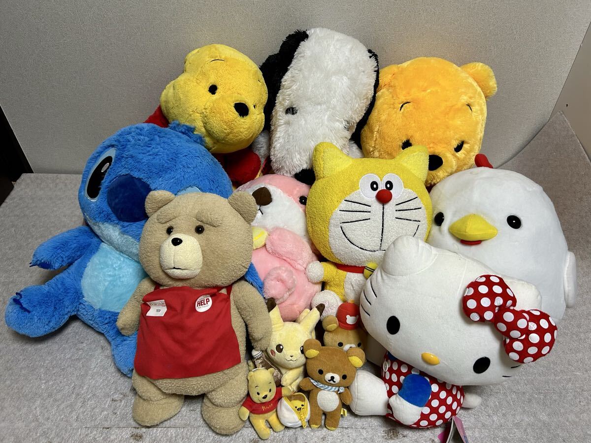 ディズニー ミニぬいぐるみまとめ売り レトロ プーさんドナルドなど ディズニー ミニぬいぐるみまとめ売り レトロ プーさんドナルド