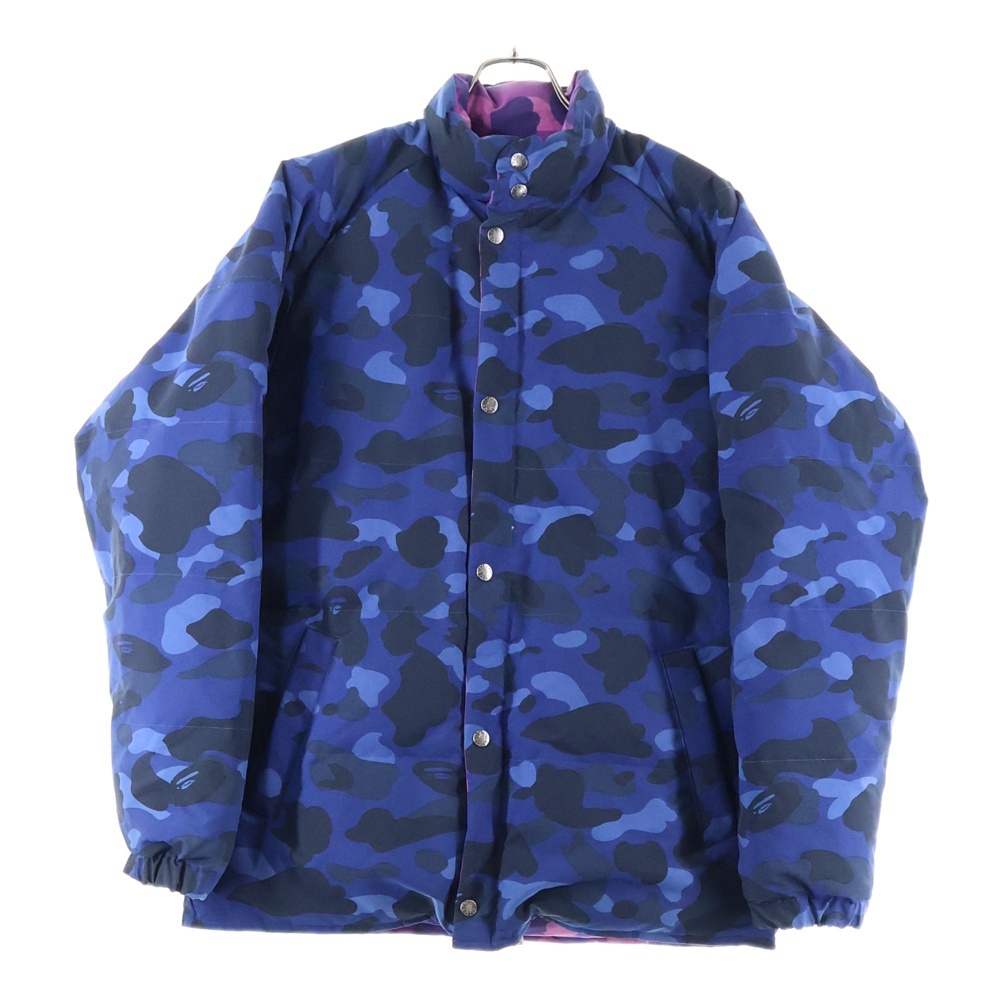 ★美品★アベイシングエイプ 【A BATHING APE】リバーシブル ダウン A BATHING APE - アベイシングエイプ ダウンジャケット