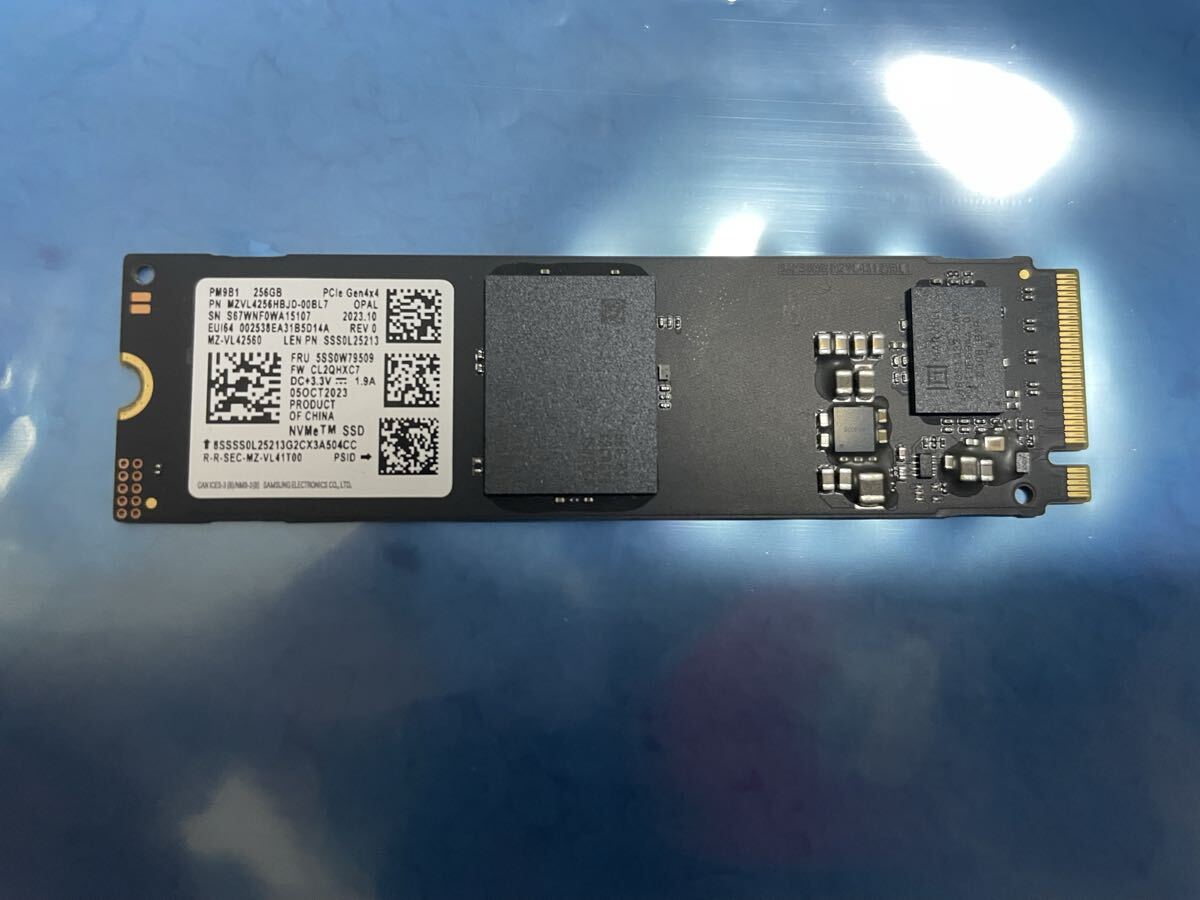 1213時間】SAMSUNG MZVLQ256HAJD-00000 256GB SSD M 2【正常判定
