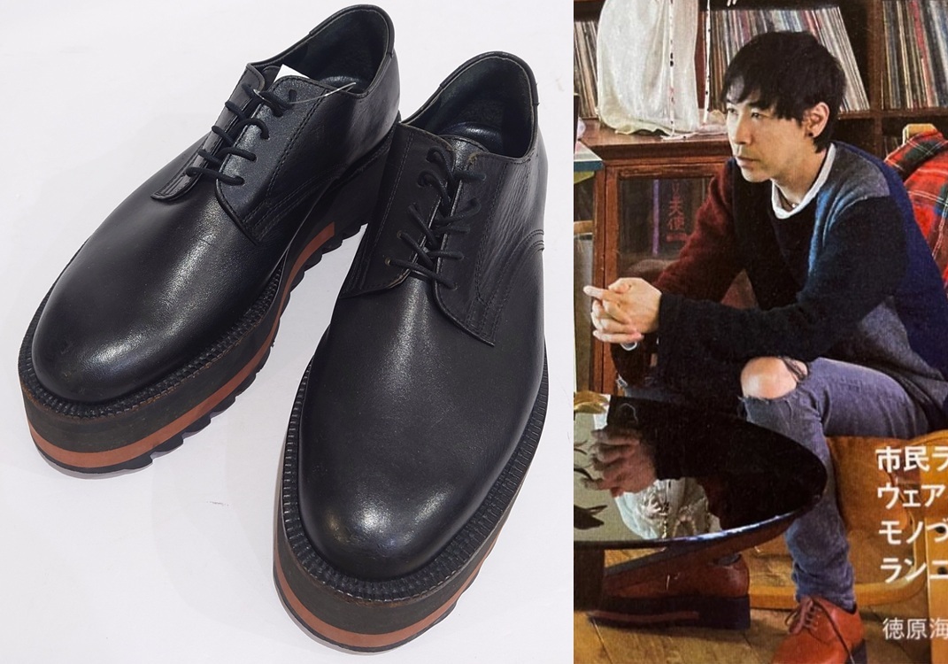 COMME des GARCONS HOMME 革靴　モカシン26.5cm 美品】 COMME des GARCONS HOMME DEUX / コムデギャルソンオム