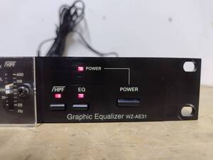 定価¥65000 Panasonic RAMSA WZ-AE31 グラフィックイコライザー② 検)オーディオ機器 音響機器 PA機器