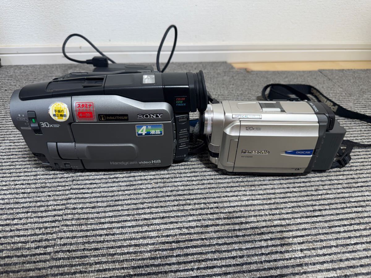 ジャンク品◆パナソニック NV-DS200 液晶デジタルビデオカメラ Amazon | Panasonic パナソニック NV-DS200 ビデオカメラ miniDV