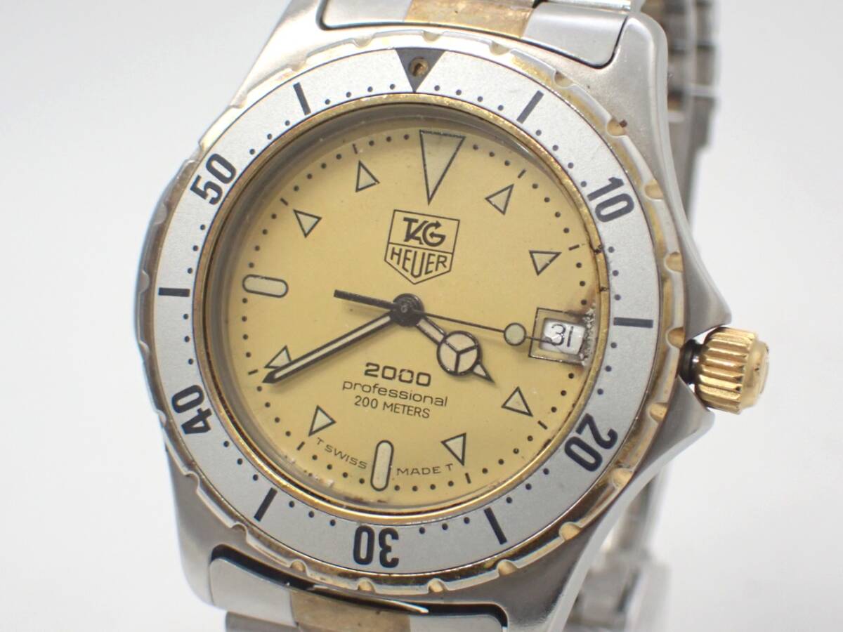 Yahoo!オークション -「tag heuer 2000 professional