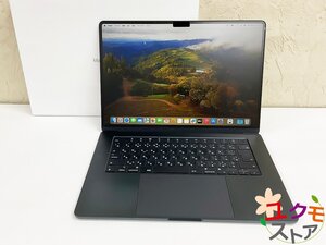 【開始価格1円】 MacBook Air (15インチ, M3, 2024) FRYV3J/A A3114 8GB 512GB Apple認定整備済製品 ミッドナイト 充放電175回 92%
