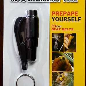 ★即決 送料無料 ガラス破壊 エマージェンシーツール シートベルト カッター 水没 脱出 ガラスブレイカー 洪水対策 緊急 ゲリラ豪雨 500円