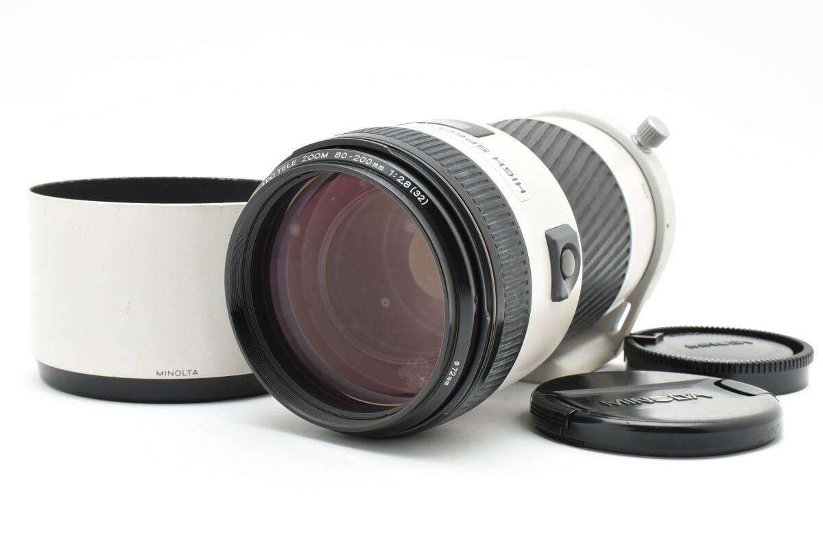 心弾む極上品超望遠 MINOLTA AF APO TELE 200mm F2.8 ミノルタ MINOLTA AF APO TELE 200mm F2.8 一眼カメラ用レンズ
