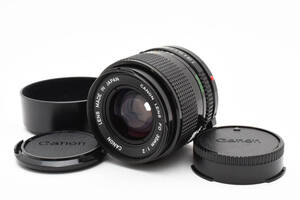 フード付 Canon キヤノン New FD NFD 35mm f2 広角 単焦点 マニュアル オールドレンズ 大口径 (4149)