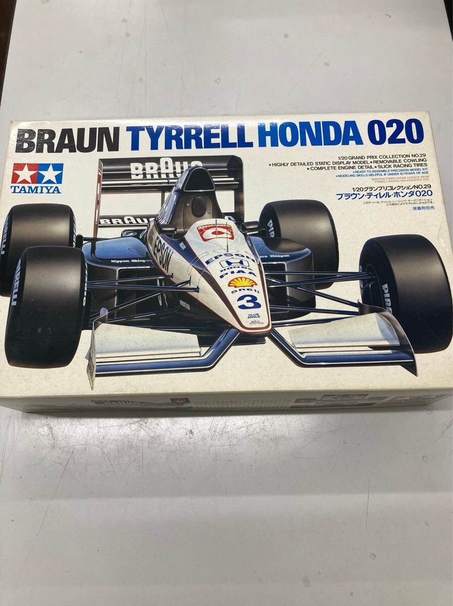 タミヤ 1/20 ティレル 020B イルモア　完成品 Yahoo!オークション - タミヤ 1/20 ティレル020 日本GP仕様 改修