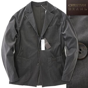 新品 クリスチャンオラーニ 秋冬 ストレッチ コーデュロイ ジャケット Wide-L(幅広L) 灰 【J54014】 AB6 CHRISTIAN ORANI アンコン グレー