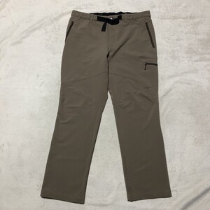 ミズノアウトドア MIZUNO OUTDOOR ストレッチ ノンストレスパンツ カーキ サイズM