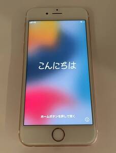 ▼送料無料 Apple iPhone 6s 64GB SIMロックなし ローズゴールド 動作品 初期化済 利用制限〇