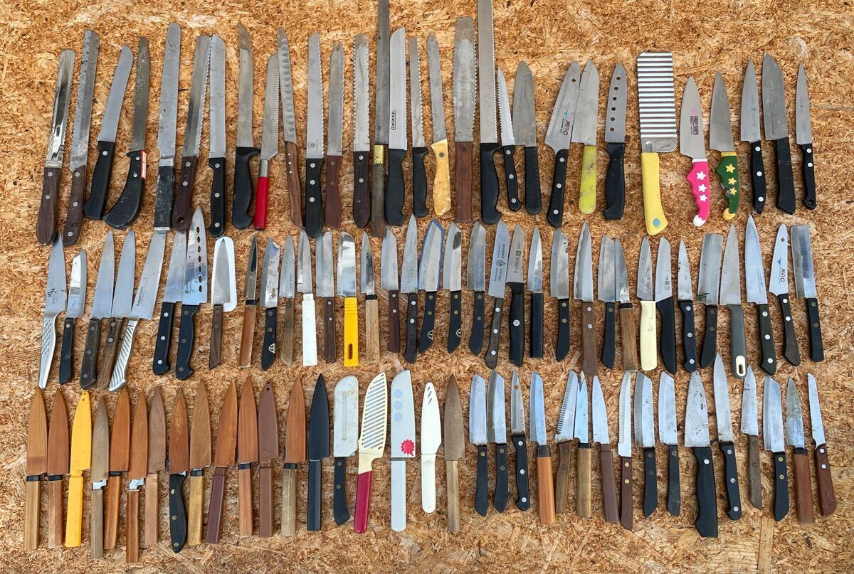 宗丹 秀之助 宗丹 刀都 茂次 中古ナイフ6セット 模造刀剣 匠刀房 忍者刀 中刀 ZS-308 - コスプレ 観賞用