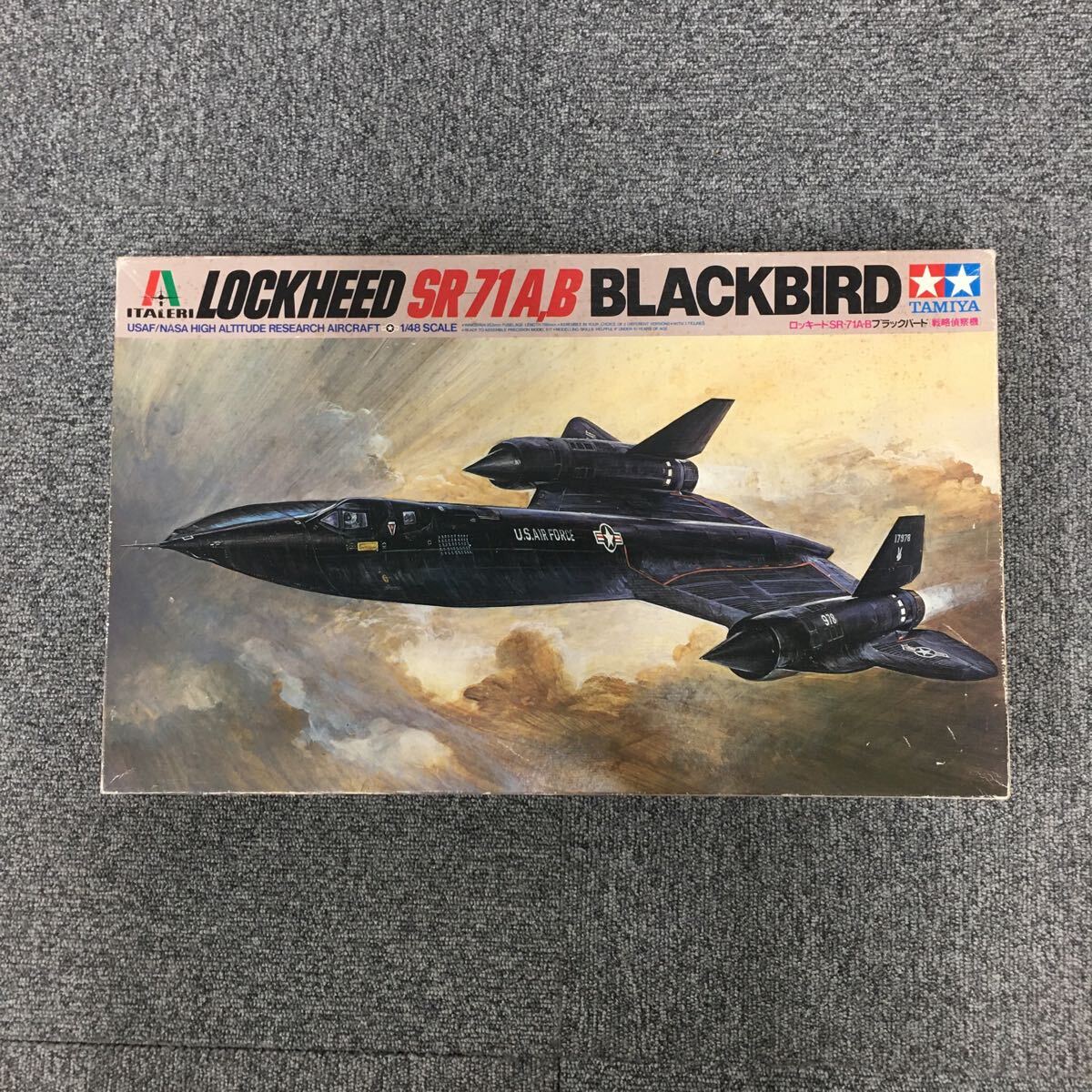 タミヤ/イタレリ　SR-71A　ブラックバード　1/48　No.6201 タミヤイタレリ1/48 SR-71Aブラックバード戦略偵察機 | モデロ