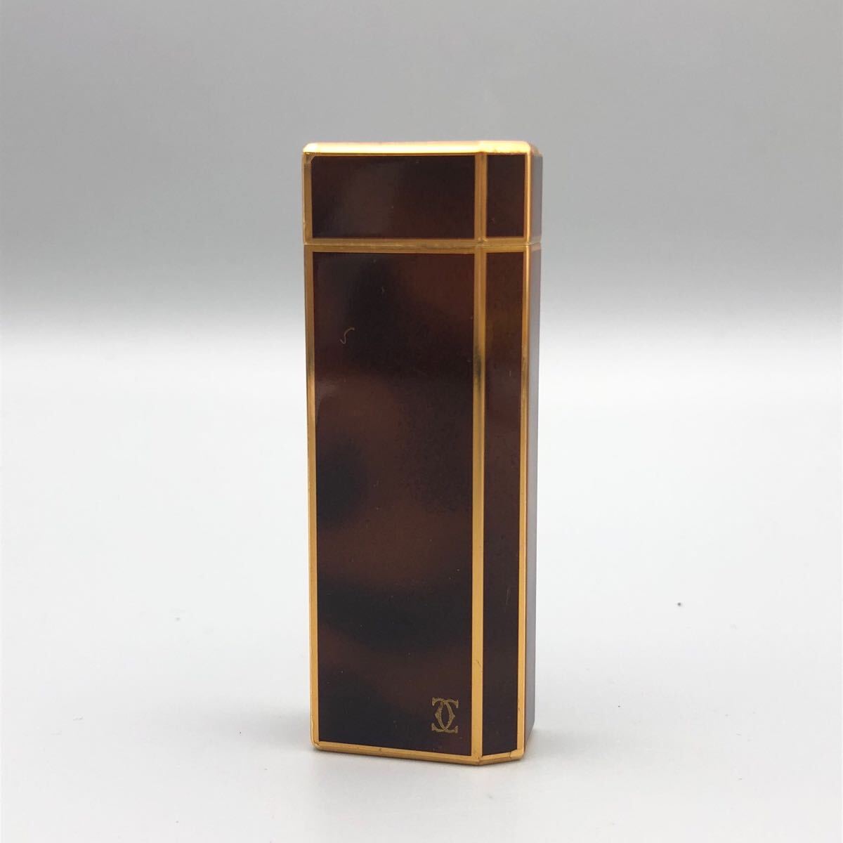 カルティエライターヴィンテ―ジ 黒ゴールド 五角形 ペンタゴン Cartier】カルティエ ライター ヴィンテージ 五角形 ペンタゴン