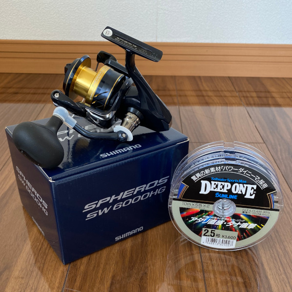 シマノ　スフェロスSW6000HG　中古良品　ショアジギングに シマノ スフェロス SW 6000HG [2021年モデル] - 釣具のポイント