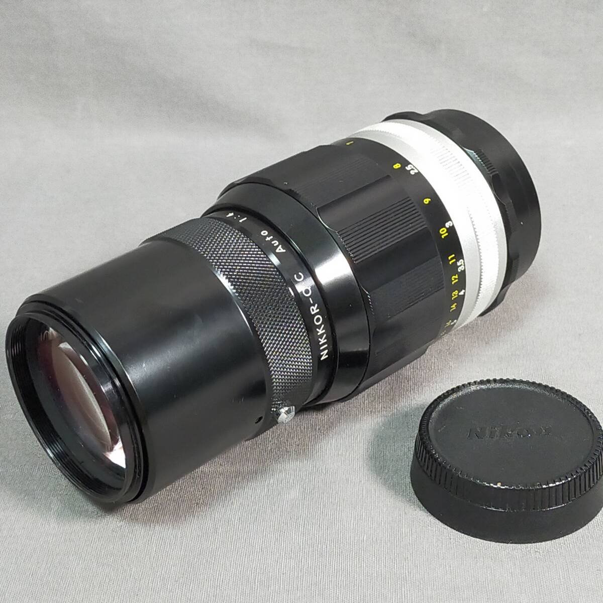NIKKOR-Q Auto 200mm F/4 箱付き 皮ケース付き 未使用品 Amazon | Nikon ニコン NIKKOR-Q Auto 200mm F4 | カメラ用