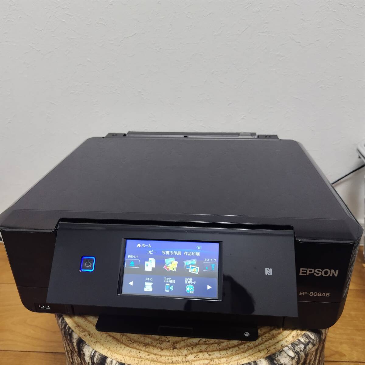 エプソン EPSON プリンター EP808AB ジャンク品 純正インク付き Yahoo!オークション -「ep-808ab」の落札相場・落札価格