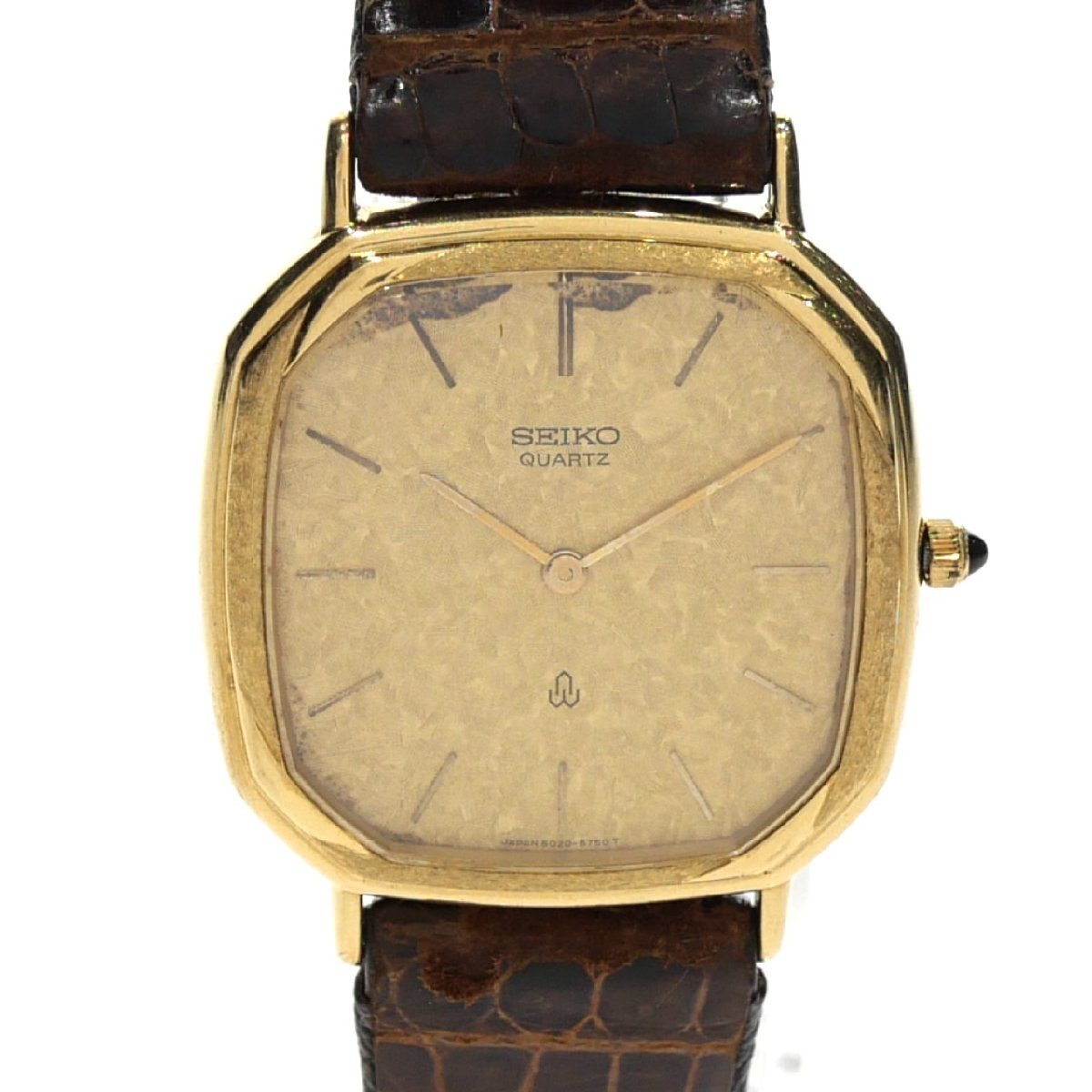 セイコー 14Kクォーツ 6020-5230 稼働品 Seiko 6020-5430 14K Gold & Steel High Grade Quartz - Chrono