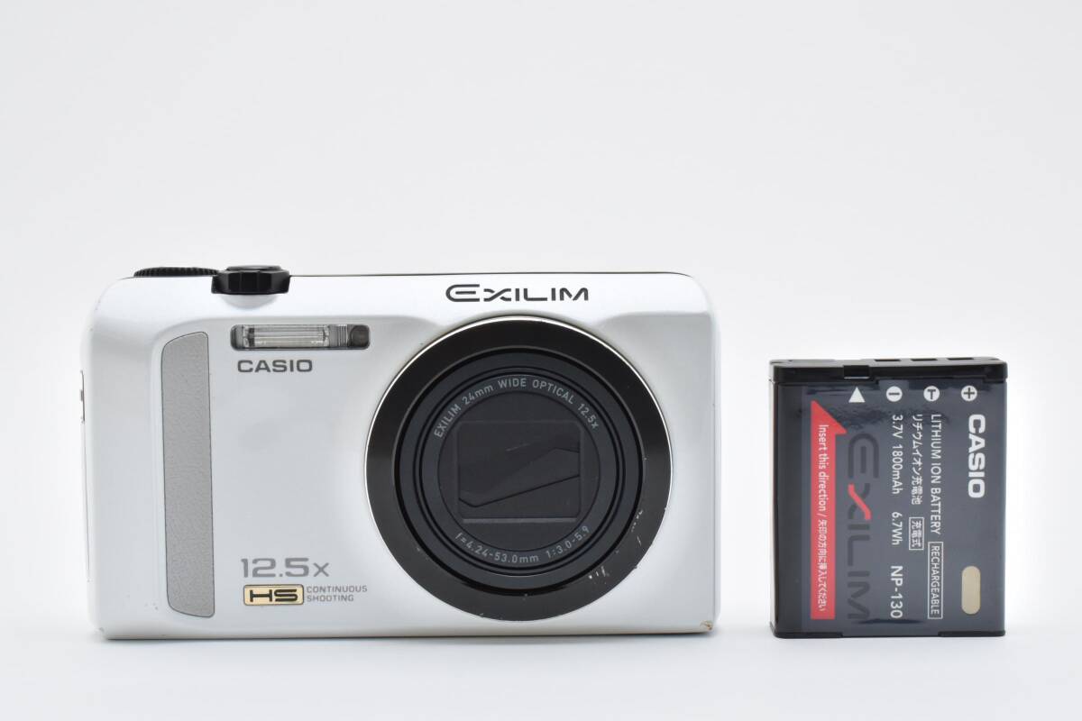 【美品】訳ありCASIO EXILIM EX-ZR200 ホワイト　充電器なし Amazon | CASIO デジタルカメラ EXLIM ZOOM EX-Z300 シルバー EX