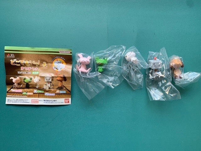 どこでもいっしょ　ジオラマフィギュア　5個まとめてセット　美品 どこでもいっしょ ジオラマフィギュア 5個まとめてセット 美品