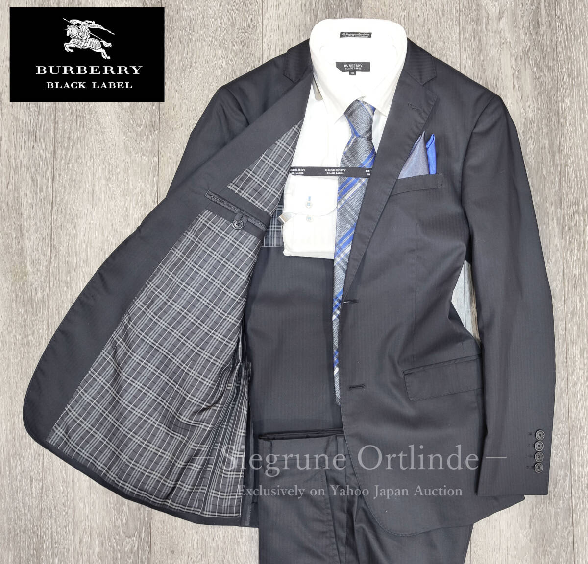 2025年最新】Yahoo!オークション - BURBERRY BLACK LABEL(スーツ