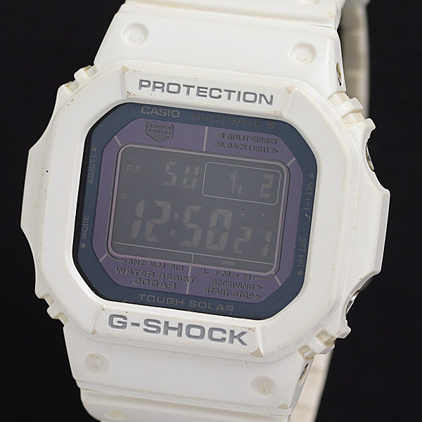 カシオ G-SHOCK GW-M5610MD 電波タフソーラー 白 USED Yahoo!オークション -「gw-m5610md」の落札相場・落札価格