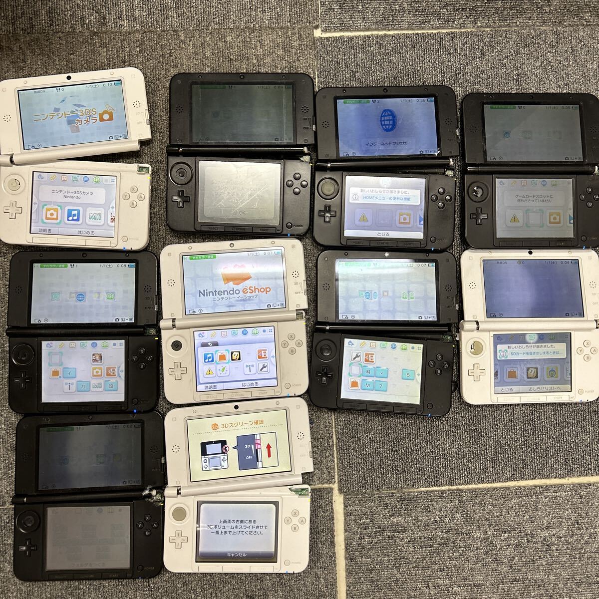 【ジャンク】小型ゲーム機３台＋他周辺機器３台（GB、DS、3DSLL、他） ジャンク】小型ゲーム機3台＋他周辺機器3台（GB、DS、3DSLL、他）