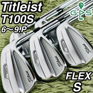 Titleist T100S железный 5 шт. комплект мужской Golf начинающий введение очень популярный модель Titleist N.S.PRO 105T steel вал правый выгода . мужчина