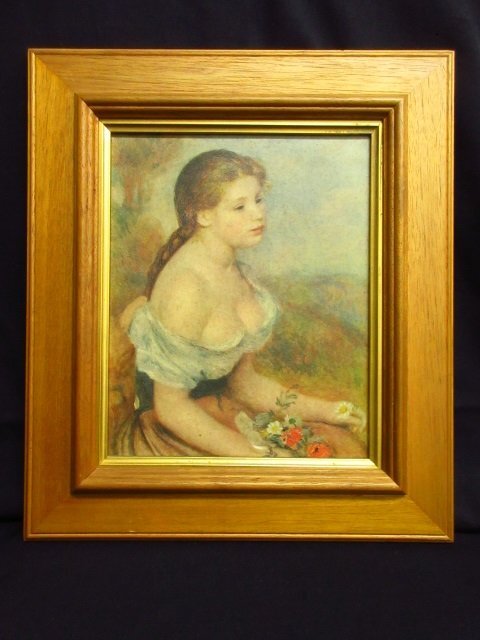 2025年最新】Yahoo!オークション -ルノアール 花を持つ少女の