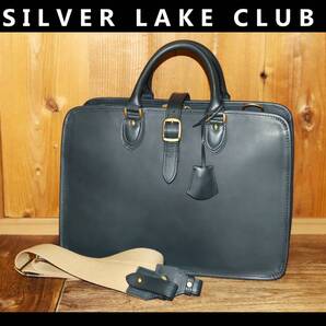 送料無料 即決【未使用】 SILVER LAKE CLUB ★ 国内原皮 オイルレザー ボストンバッグ ★ シルバーレイククラブ 定価5万5000円 130372 併