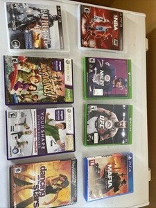 PlayStation PS2 PS3 PS4 xbox 360 UFC3 Mafia Battlefield 4 NBA2k13 Game Lot 海外 即決