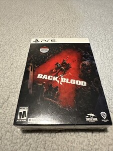 Back 4 Blood with Deck of Cards PS5 Playstation 5 New Factory Sealed 海外 即決