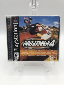 Tony Hawk Pro Skater 4 PS1 Sony PlayStation 1 2002 CIB Complete w/ Manual Tested 海外 即決