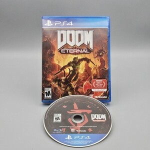 DOOM Eternal PS4 PlayStation 4 Complete Refurbished Excellent 海外 即決