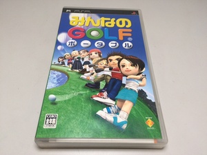 中古A★みんなのGOLF ポータブル★PSPソフト