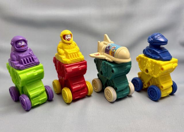 昭和レトロ/ロナルド・マクドナルドとハンバーガラー フィギュア2体セット マクドナルド ドナルドとなかまたち ハンバーグラー 1993