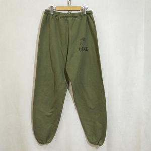 D520 2000年代製 JERZEES ジャージーズ スウェットパンツ USA製■00s 表記Lサイズ グリーン USMC アメカジ ストリート 古着 古着卸 激安