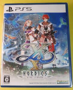 PlayStation5ソフト イースX -ノーディクス- 超美品!