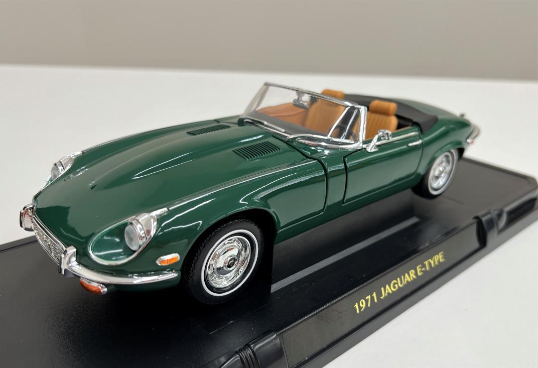 【レアモデル】1/18　1971 ジャガーEタイプ オープン AUTOart 1/18 ジャガー ライトウェイト Eタイプ （シルバー