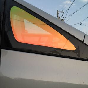 全国送料無料 ファンキーゴースト 左右小窓のみ 40系プリウス プリウスα カットフィルム フロント カット済み プリウスアルファ