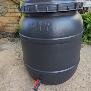 雨水タンク160L幅広コック付き送料込み