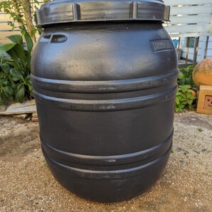 雨水タンク150L黒その④