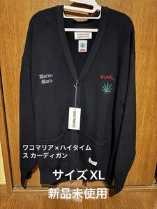HIGHTIMES × WACKO MARIA カーディガン ワコマリア ハイタイムス コラボ サイズXL