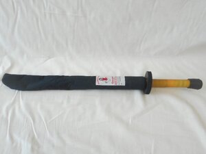 【送料無料】USED 中古・スポーツチャンバラ、ジャンク品、 エアー細い小太刀、細剣、黒、ブラック、剣道、武道、スポチャン、日本製