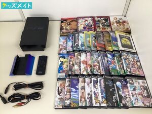 12 D 【ジャンク】 PS2 本体 ソフト まとめ売り みんなのテニス ペルソナ4 テイルズオブシンフォニア 他