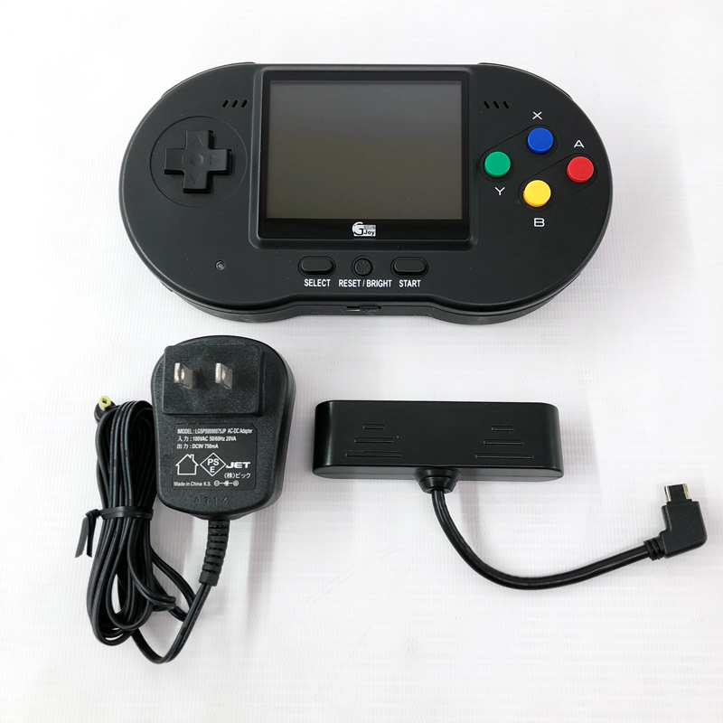 GameJoyポケファミDX BLACK EDITIONスーパーファミコン互換機 GameJoyポケファミDX BLACK EDITIONスーパーファミコン互換機